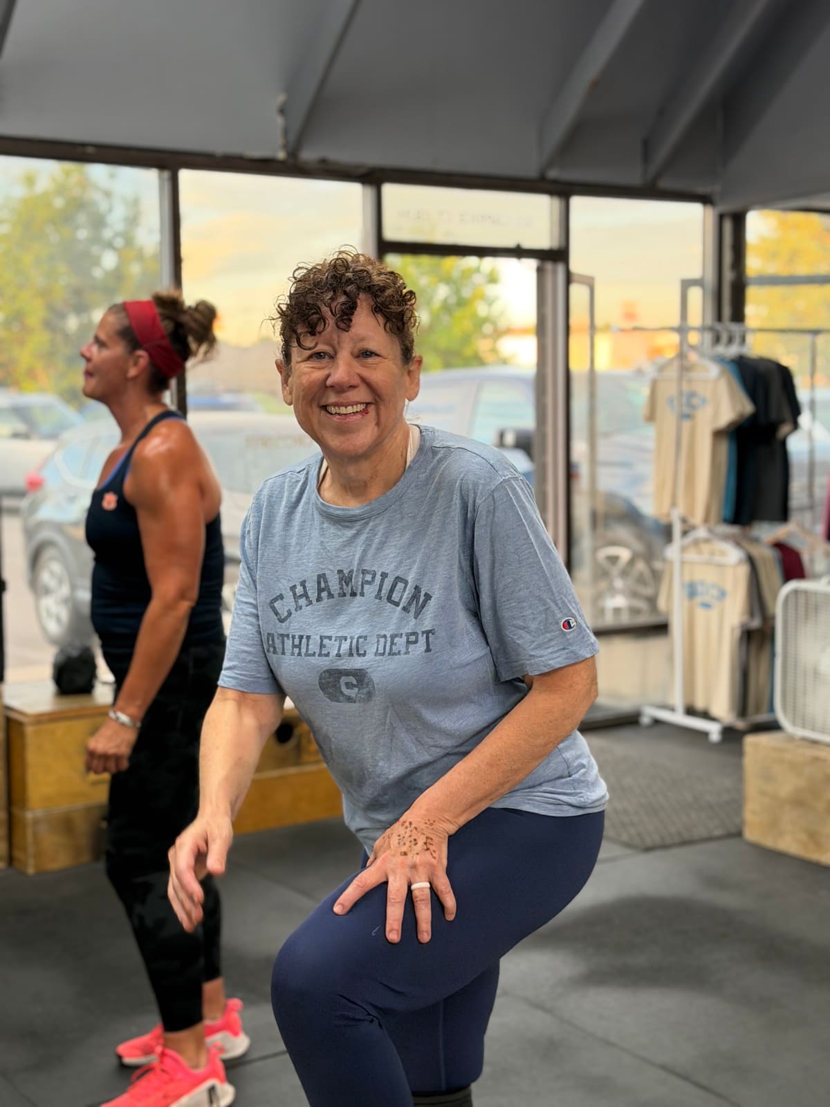 CrossFit workout of the day at Bird Dog CrossFit in Castle Rock